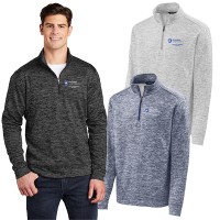 Sport-Tek® PosiCharge® Electric Heather Fleece 1/4-Zip Pullover